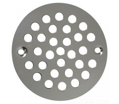 4-1/4 in. Stamped Shower Strainer, Brushed Nickel | Winsupply