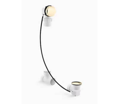 KOHLER K-7214-2BZ Clearflo Câble de baignoire sans tuyau en PVC, bronze huilé