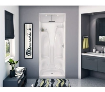 WHATWEWANT WWW_EXTENSIONTABLE｛WN｝ NF 6034 SH AcrylX Alcove Center Drain One-Piece Shower in
