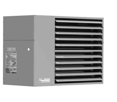 150000 BTU 115V ac 1-Stage Low Profile Tubular Power Vented Propeller  Natural Gas Unit Heater | Carr Supply