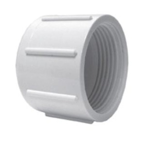 1-1/2 in. Female ACME PVC Test Cap, White | Winsupply