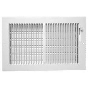 14 X 6 In Steel 2 Way Floor Register White Bath And Kitchen Idea 14 X 6 In Steel 2 Way Floor Register White