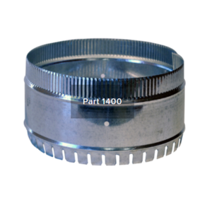 20 in. Crimp x Dovetail 26 gauge Start Collar | Winsupply