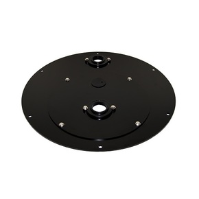 Steel Duplex Round Cover with 2 to 14 in. die Pump Access