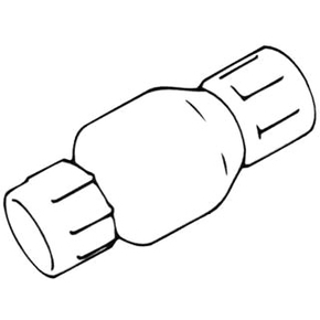 Slip PVC Spring Check Valve NDS 1-1//2 in Slip X 1-1//2 in