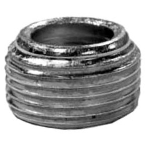 Zinc Plated Steel Reducing Bushing Pack of 5 1-1//4 x 1